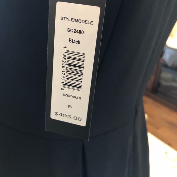 Badgley Mischka Peplum Dress - Picture 9 of 9